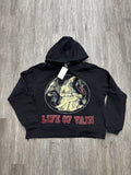 Saint vanity angel hoodie black