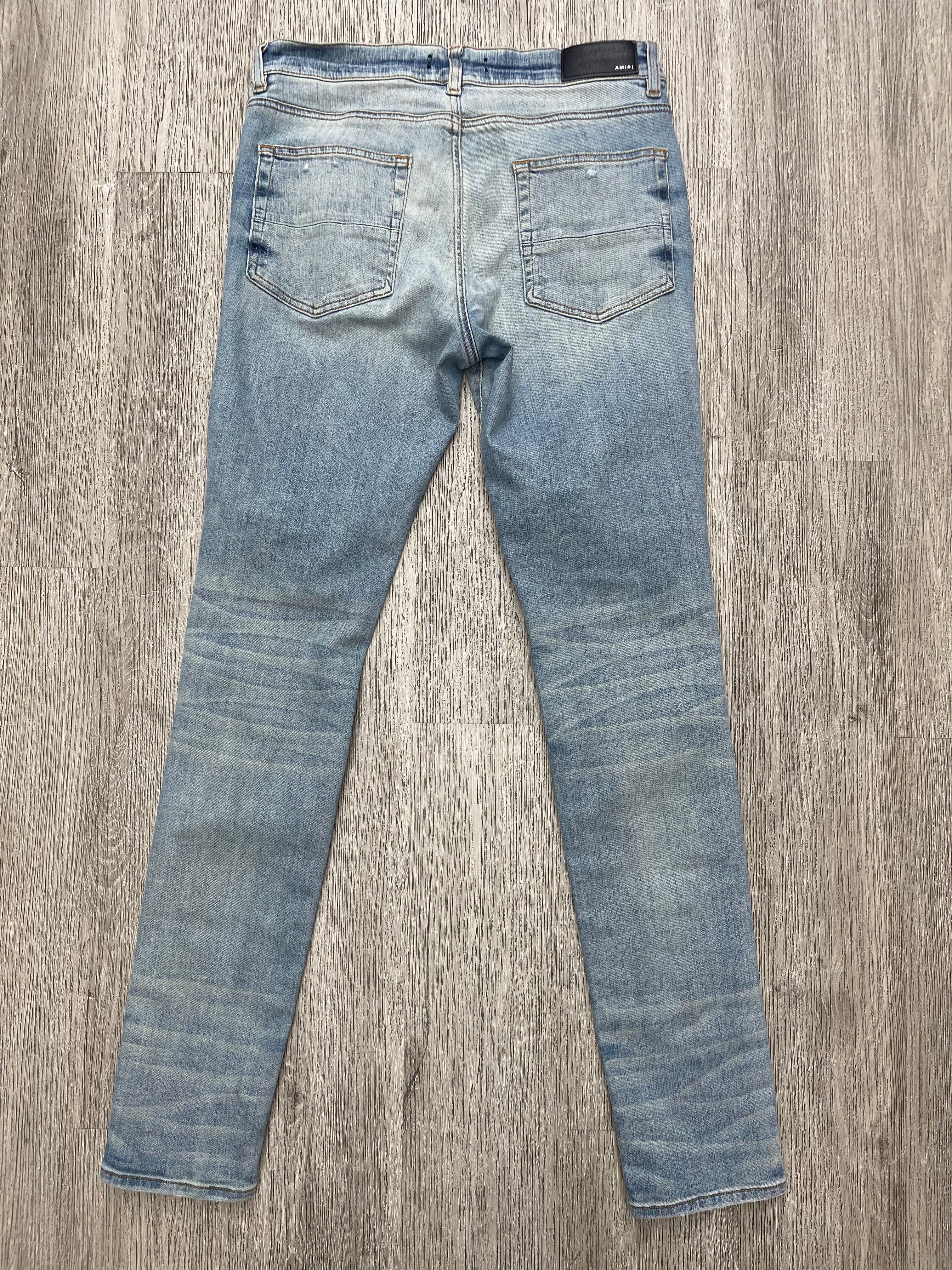 Amiri Scarves Jeans Blue PO