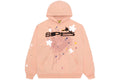 Spider hoodie salmon