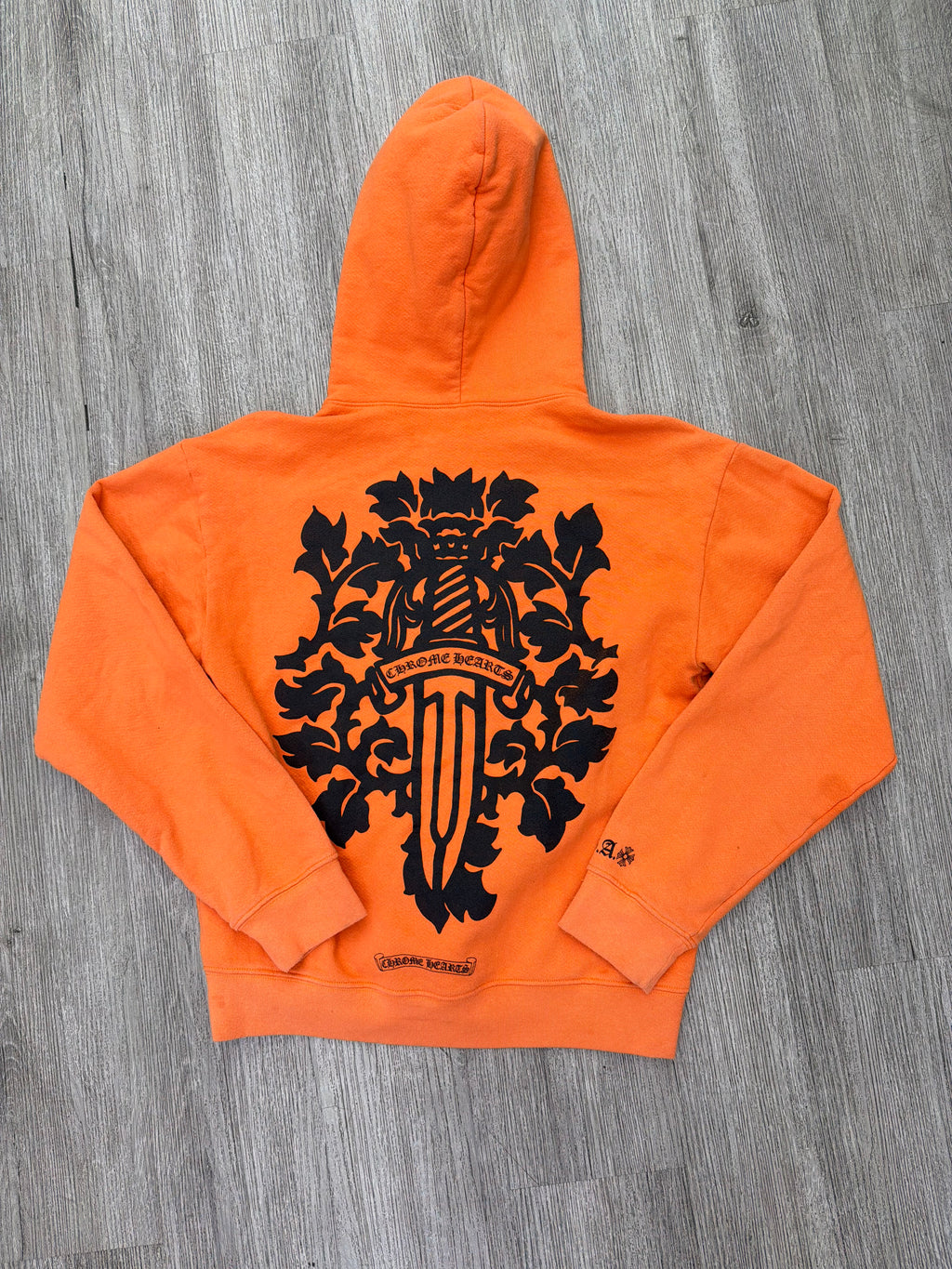 Chrome Hearts Dagger Hoodie (Orange)