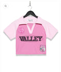 Vale Lives Crop Top Tee (Pink)