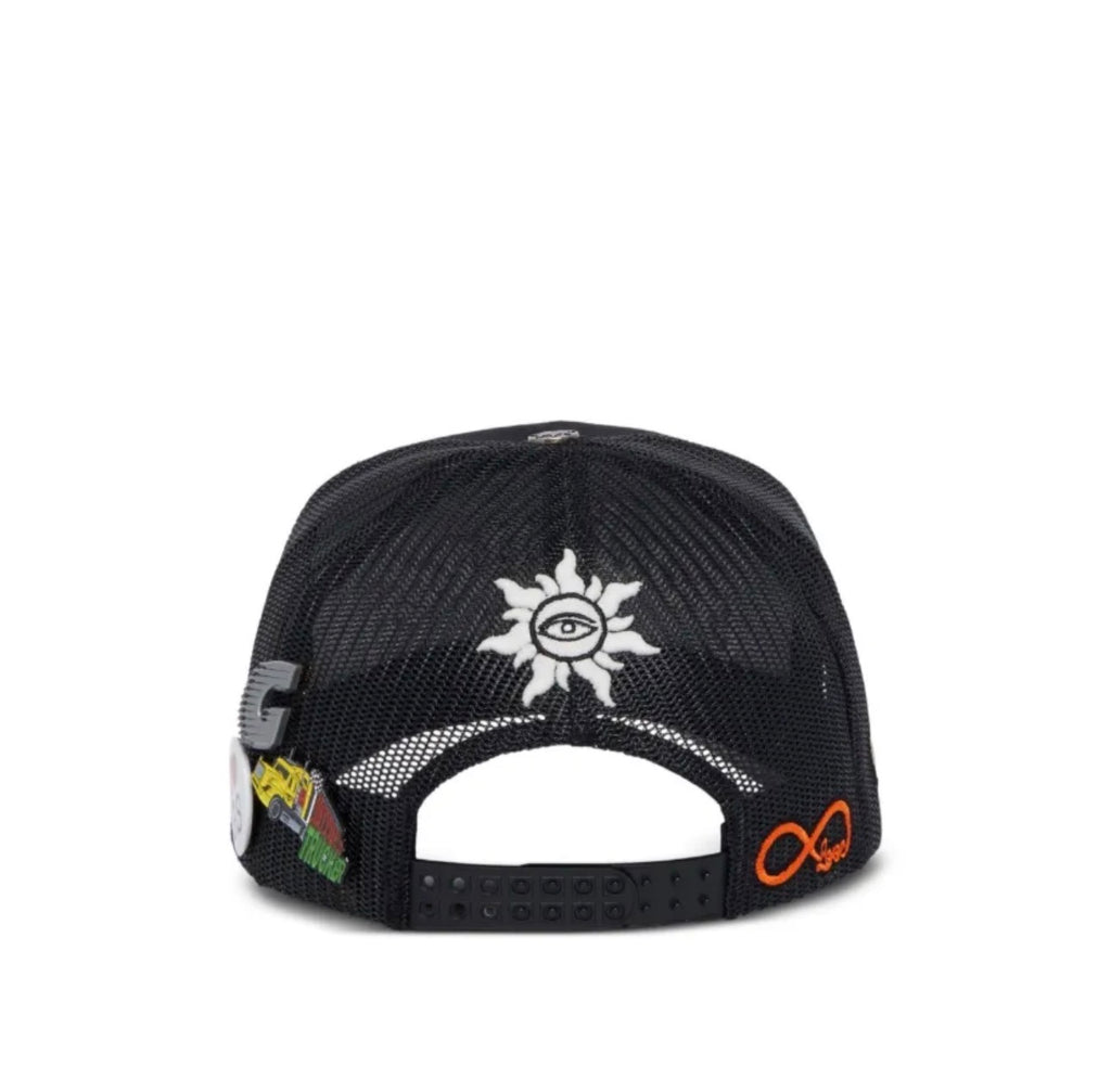 Godspeed 4ever (Black/White) Trucker Hat