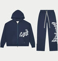 Godspeed og logo navy sweatsuit