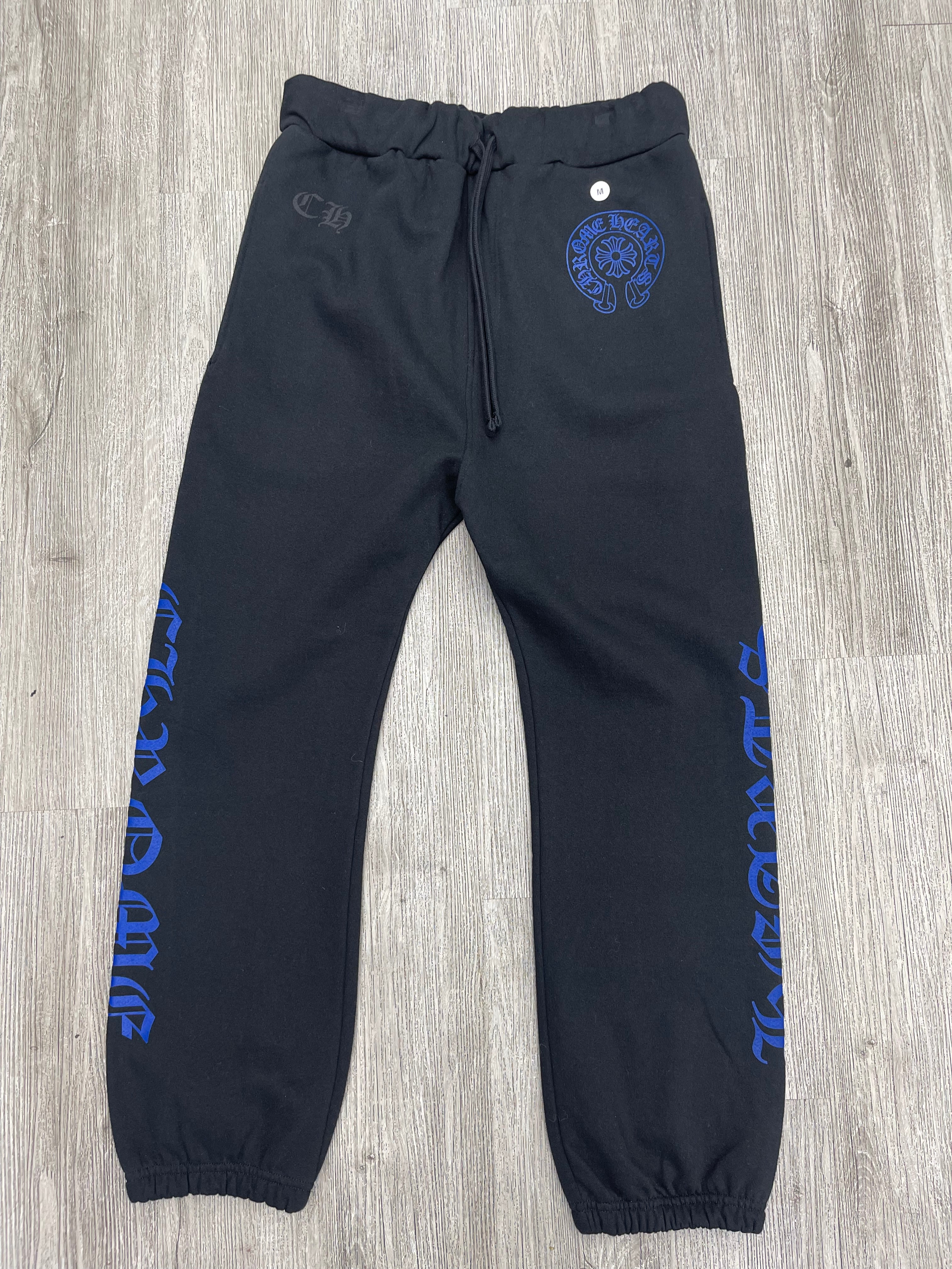 Chrome Hearts Sweatpants (Black/Blue)