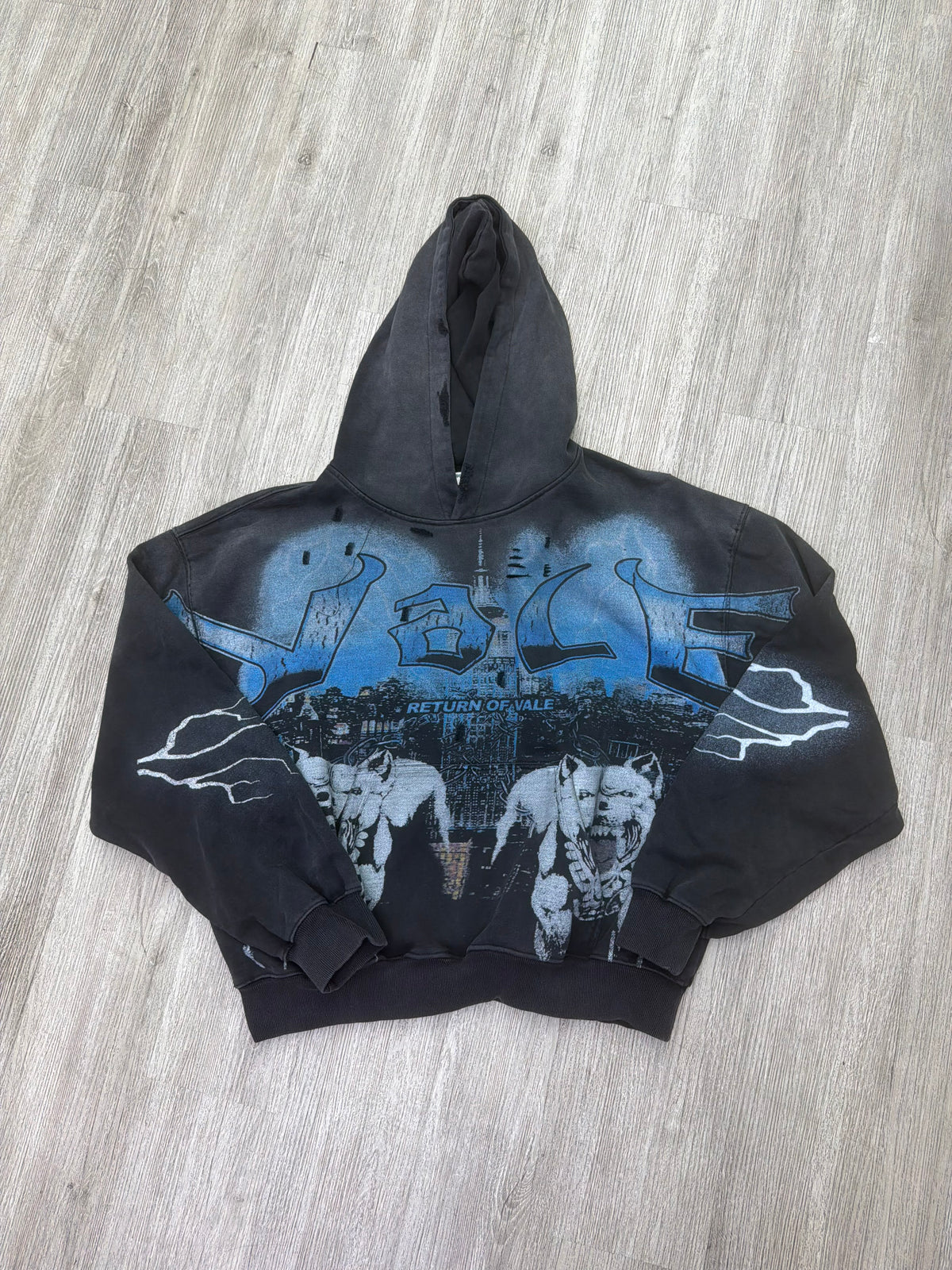 Vale Dog Hoodie Black