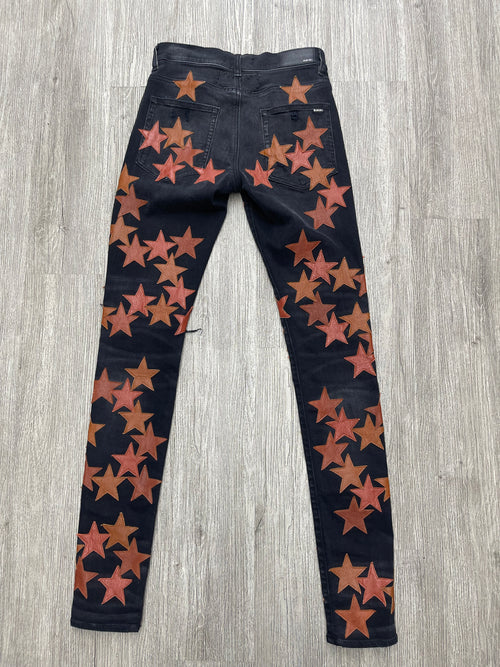 Amiri X Chemist Jeans (Orange/Black)