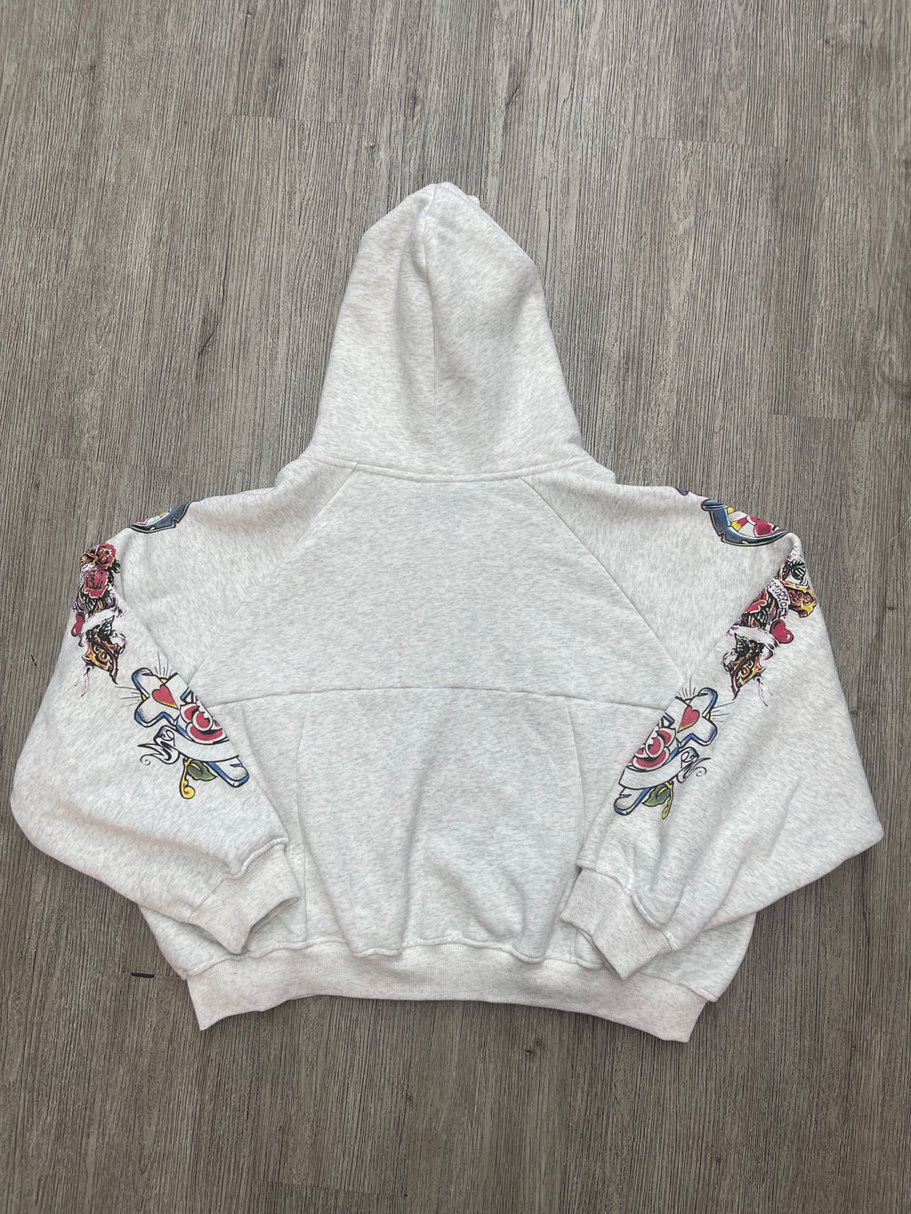 Righteous Zip Up Hoodie grey