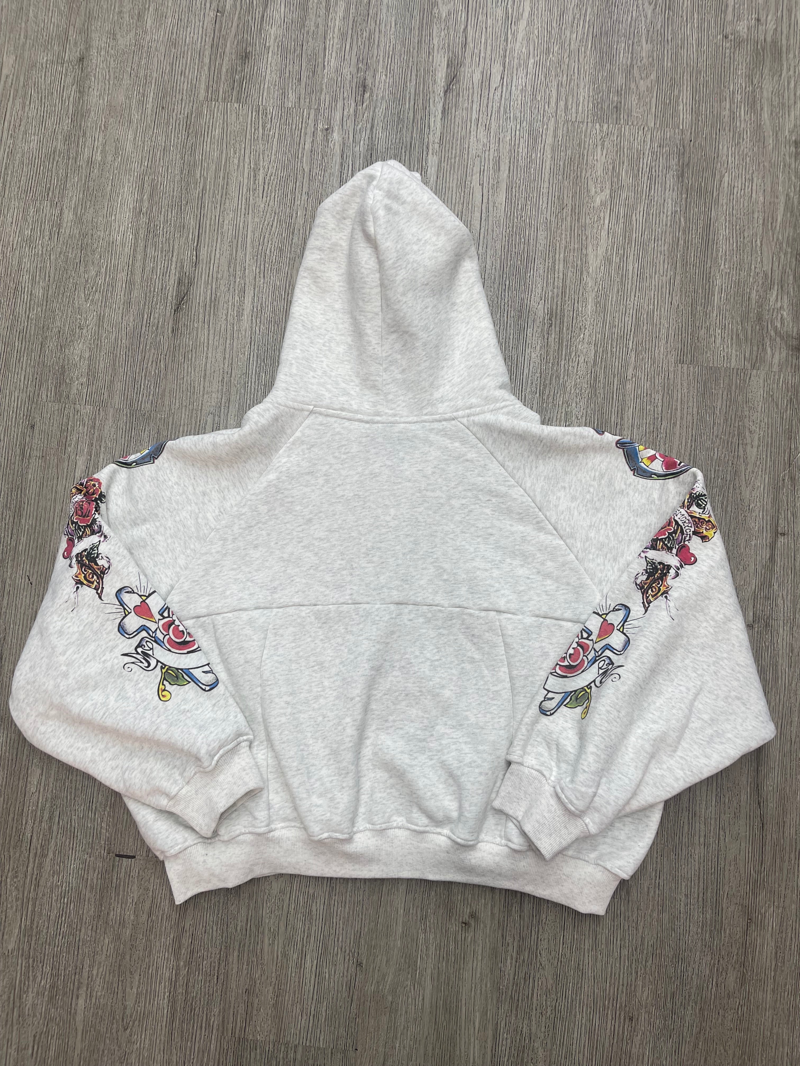 Righteous Zip Up Hoodie grey