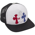 Chrome Hearts Trucker Hat (Red/White/Blue)