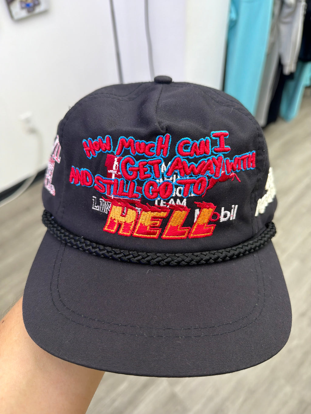 Better with age hat (Black/red) “Hell”