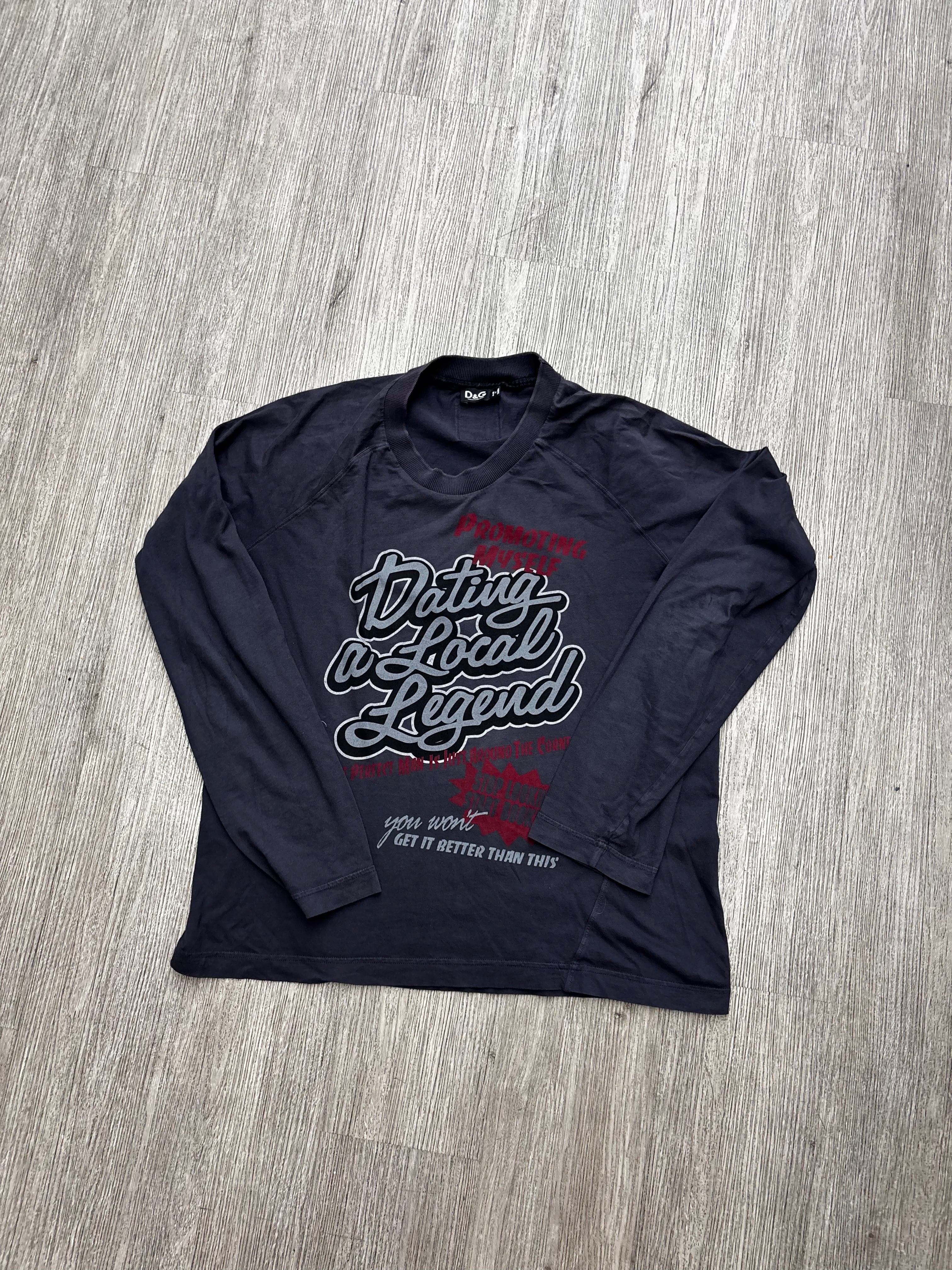 Dolce & gabanna longsleeve black/ red