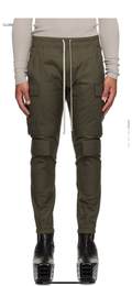 Rick Owens mega cargo pants olive