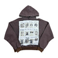 Saint Vanity Vain Hoodie (Brown)
