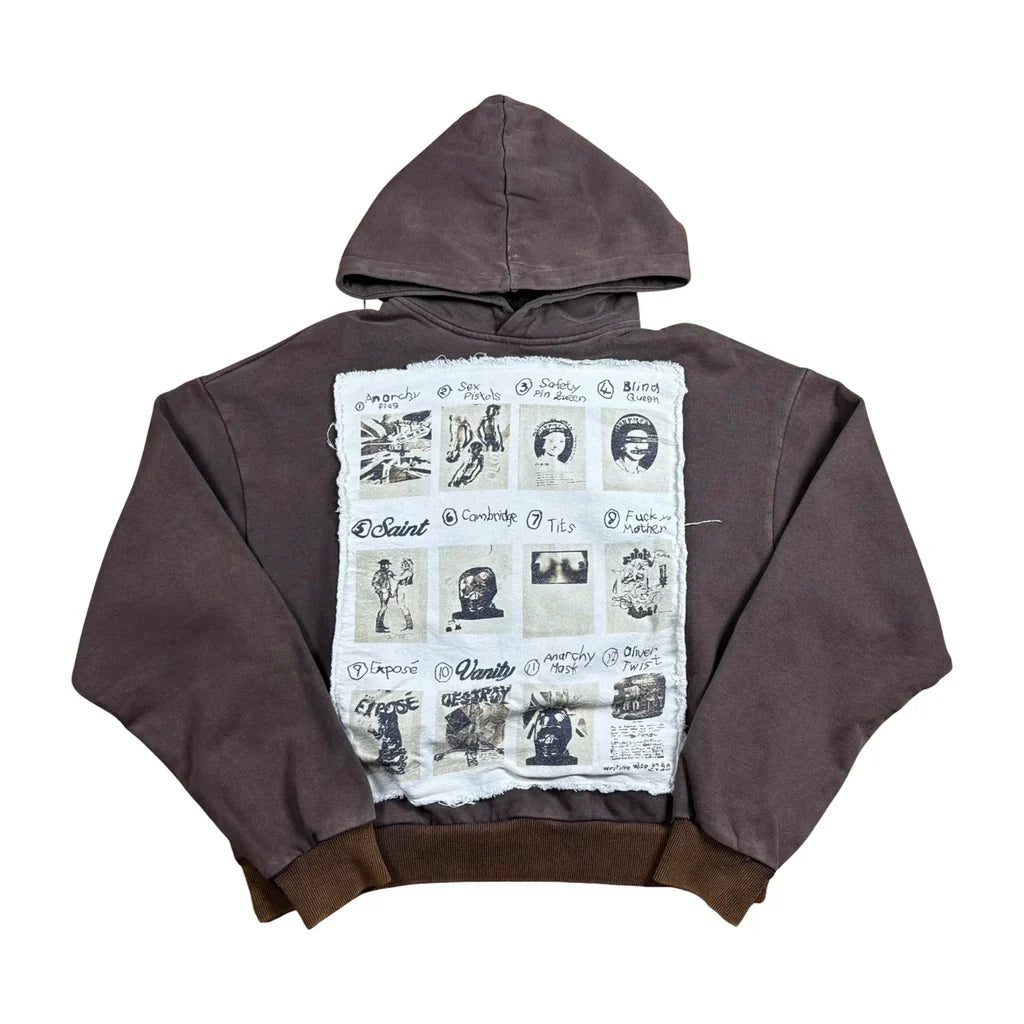 Saint Vanity Vain Hoodie (Brown)