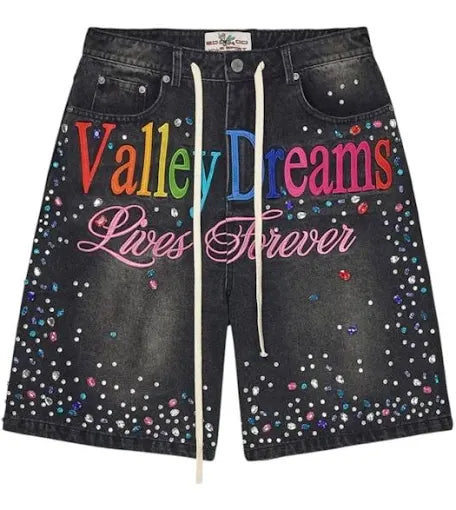 Vale “ice Cream” Denim Short (Black)