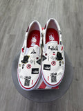 Fugazi X Vans Slip On (White/Red)