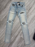 Amiri Mx1 Light Blue (Black/White)