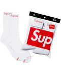 Supreme Socks (White)