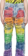 Who Decides War Jeans (Rainbow)