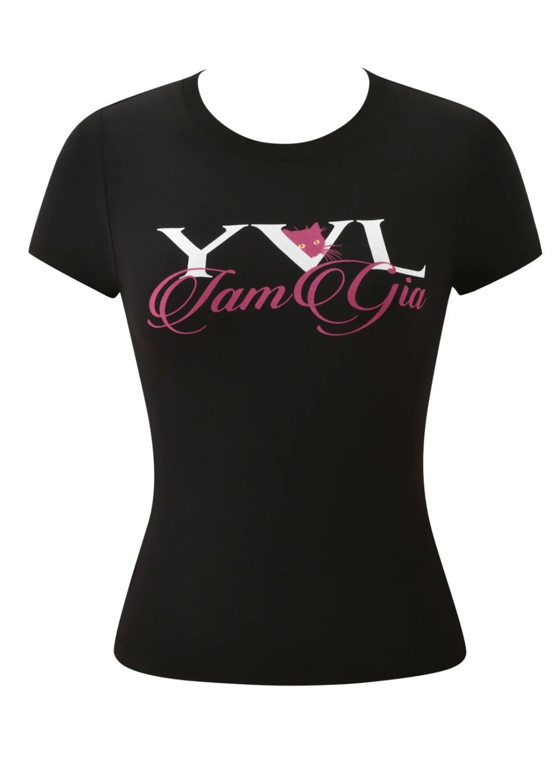 YVL X I am Gia Tee Women (Black)