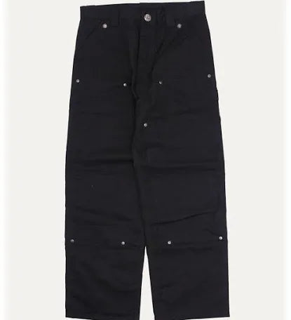 Chrome Hearts Double Knee Carpenter Pants Black