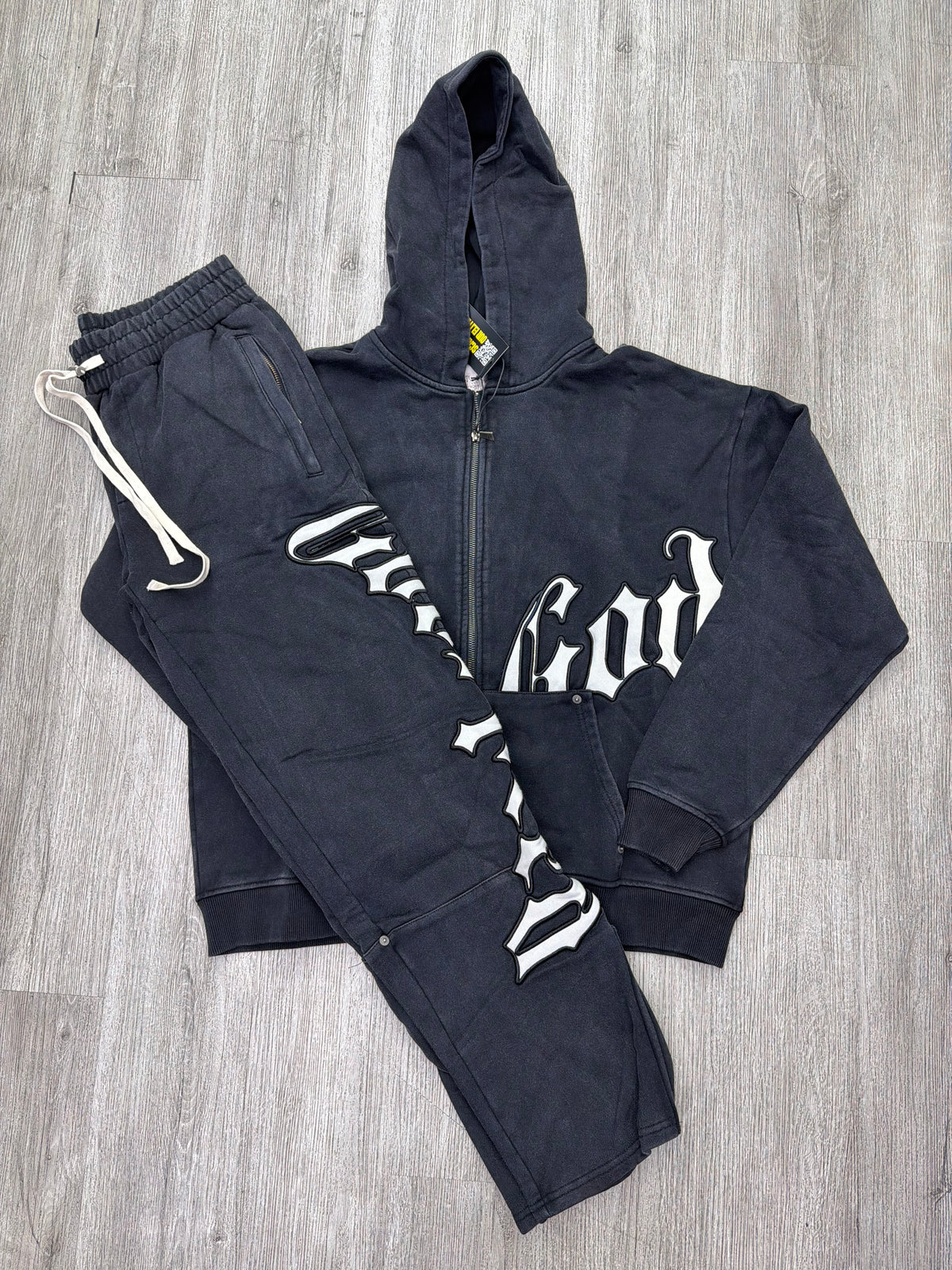 Godspeed Sweatsuit (Faded Black)