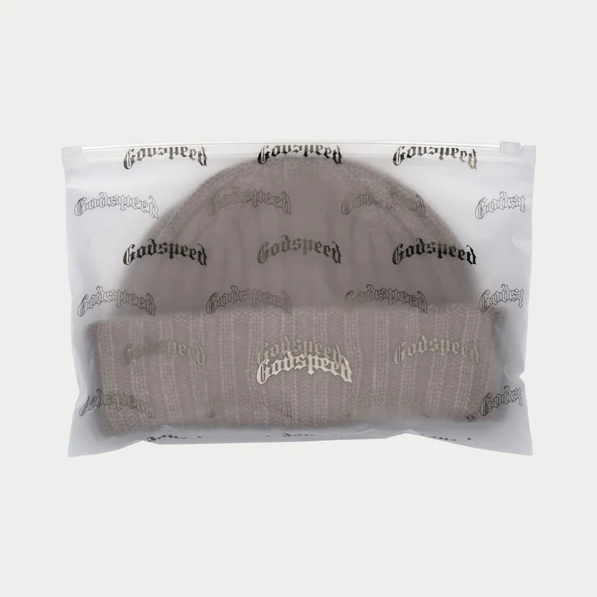 Godspeed emblem beanie grey