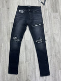 Amiri Mx1 Black/White Jean
