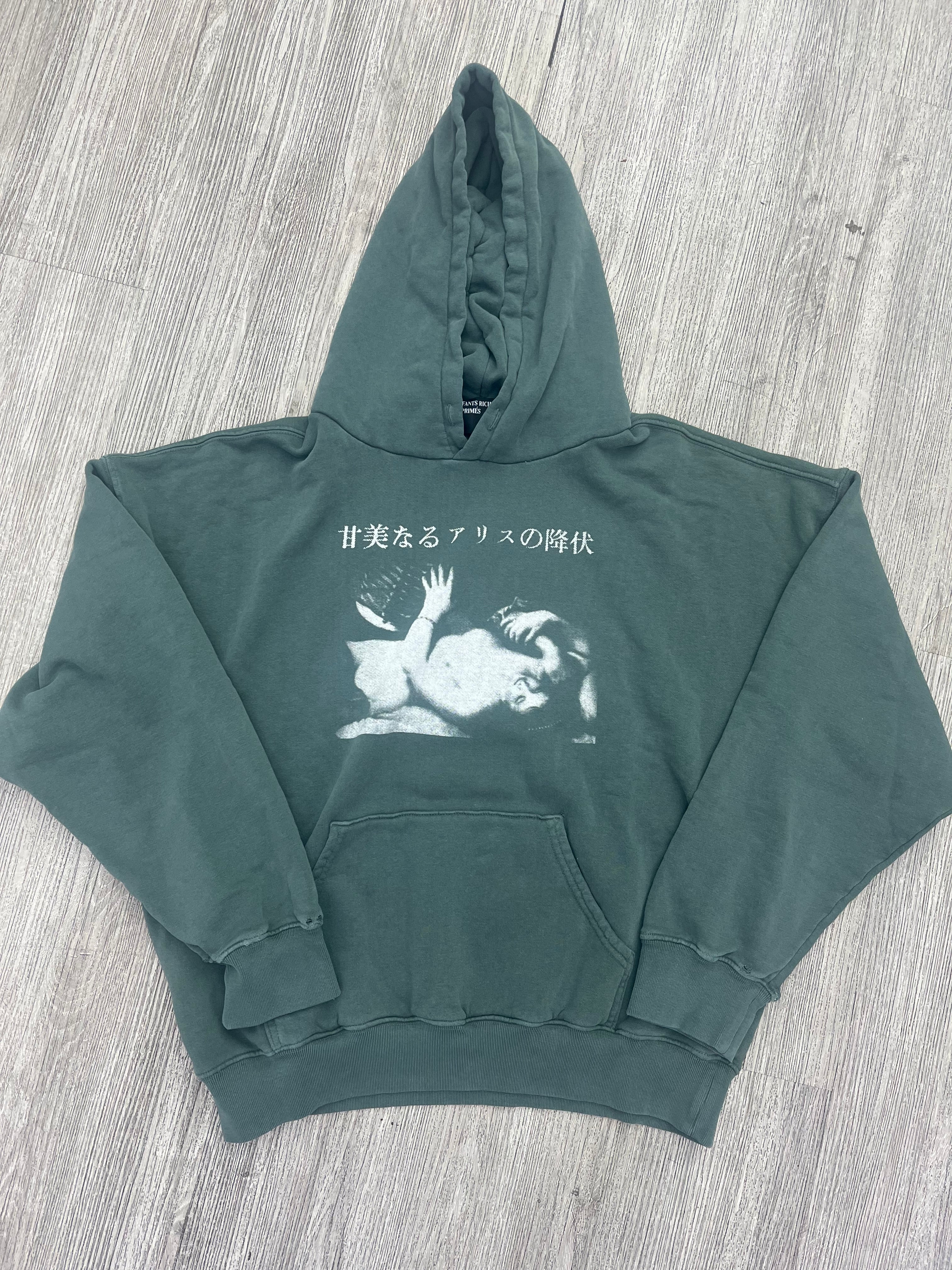 Enfants riches deprimes hoodie green