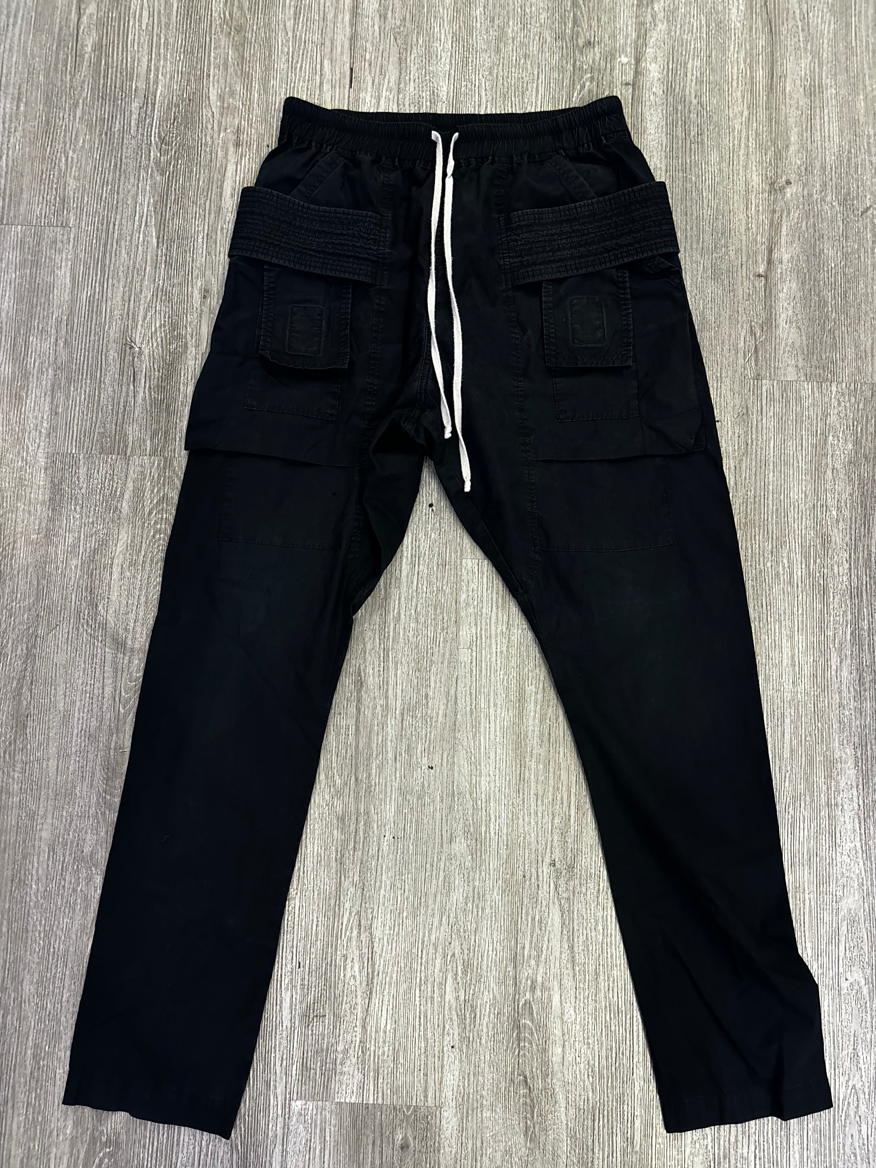 Rick Owens cargo pockets black