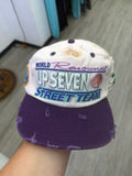 Up7 hat (White/Purple)