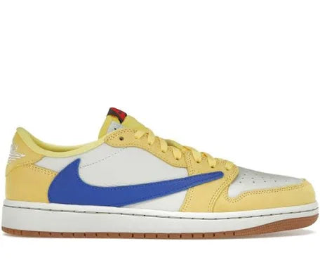 Travis Scott Jordan 1 Low Canary