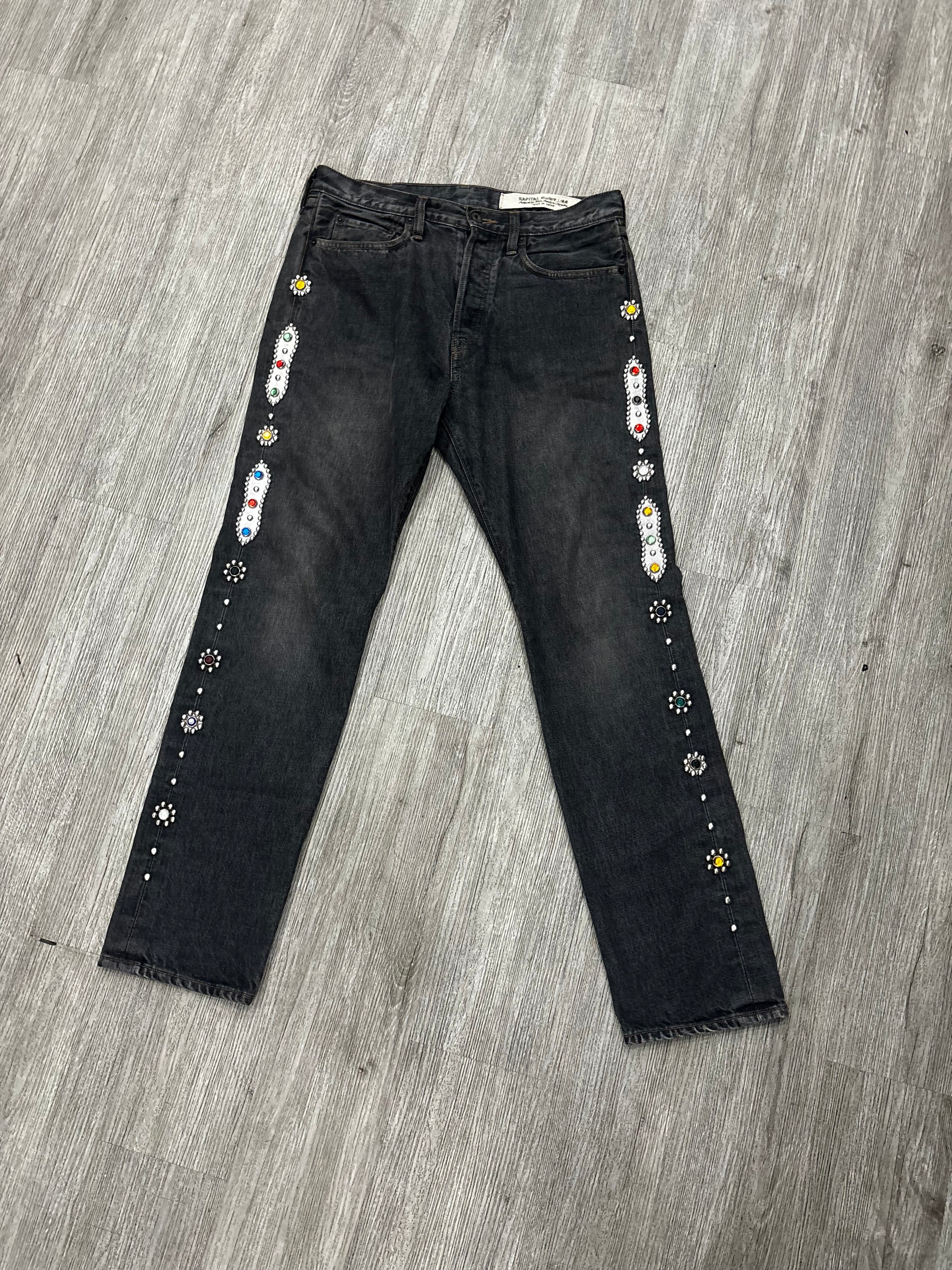 Kapital Studded Jeans (black)