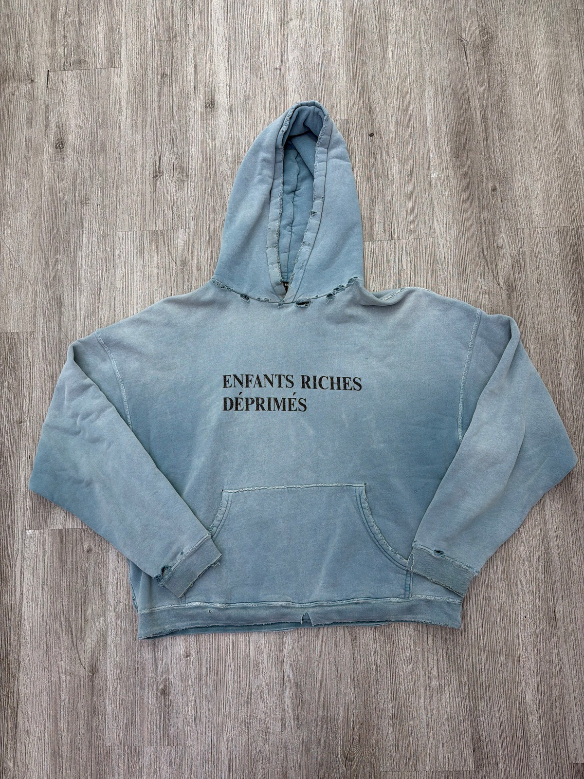 Enfants Riches Deprimes Logo Hoodie Blue