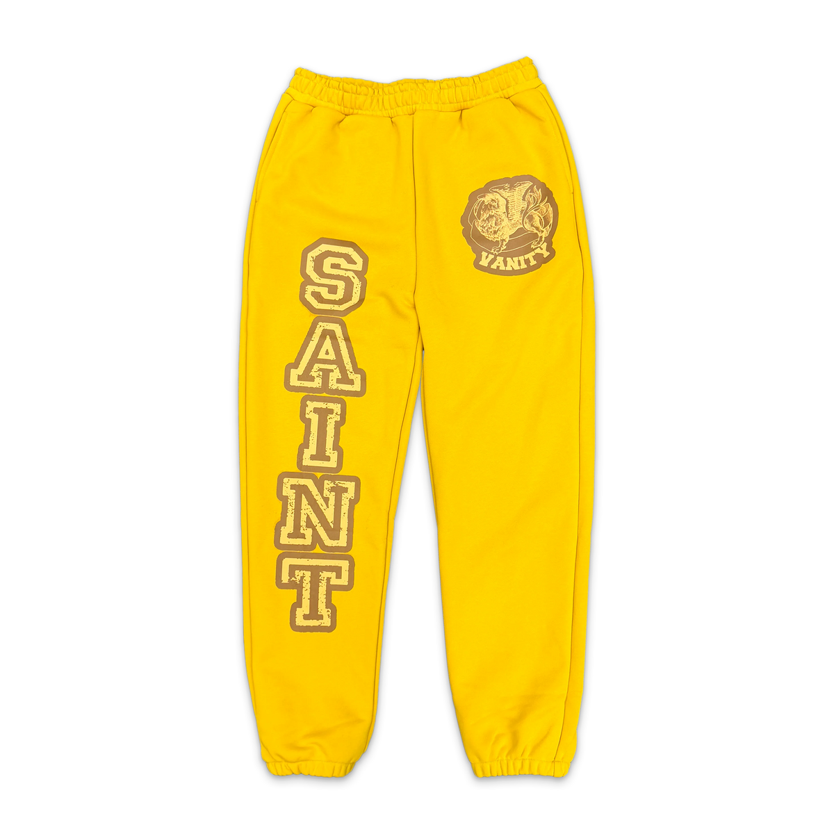 Saint Vanity Griffin Sweatpants (Yellow)