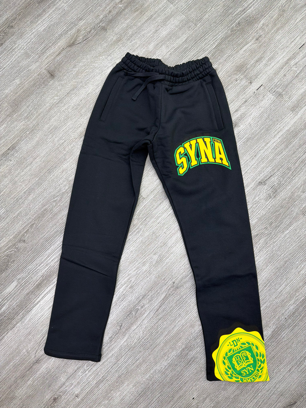 Syna Sweatsuit (Black/Yellow/Green)
