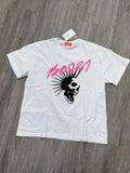 Bossi tee (White/Pink/Black)