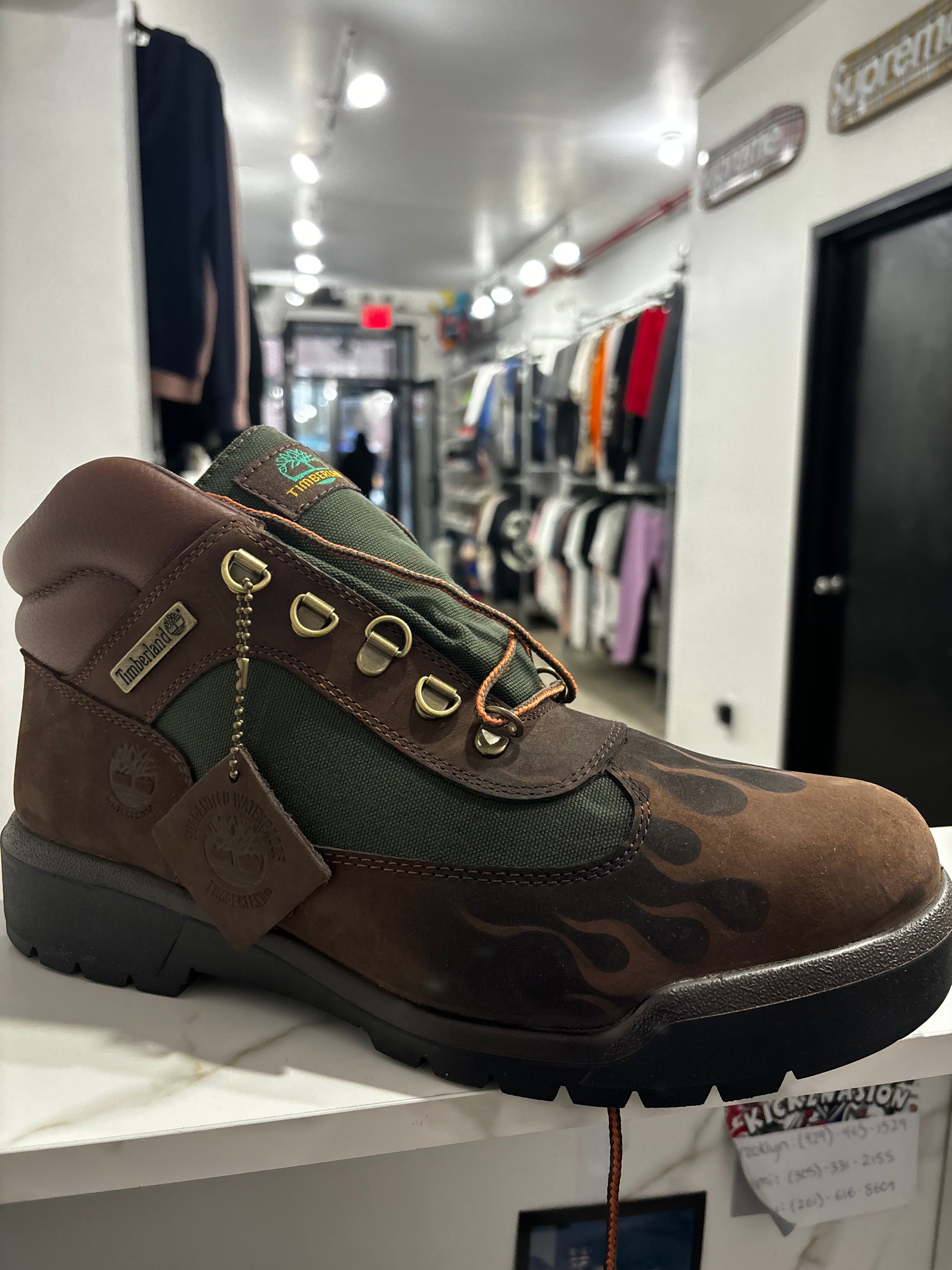 Timberland x Loso brown flames