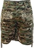 Bottega Desires Camo Cargo Shorts
