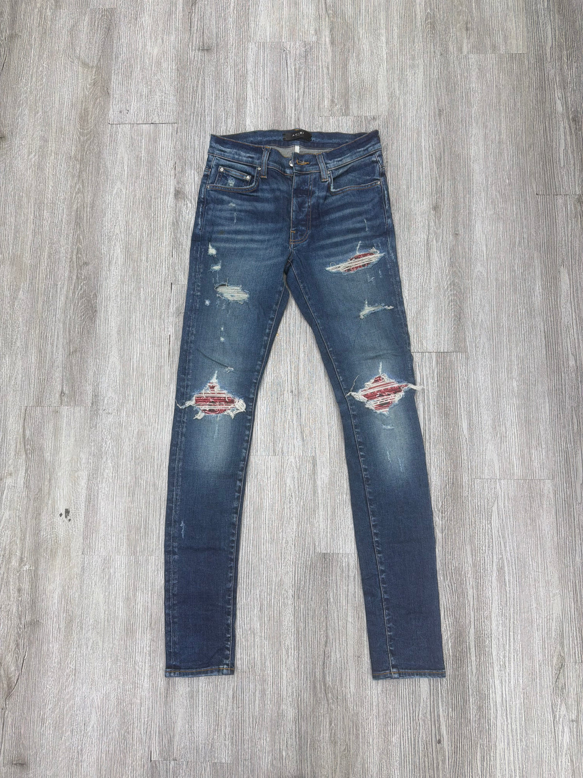 Amiri Mx1 Dark Blue (Red Bandana)