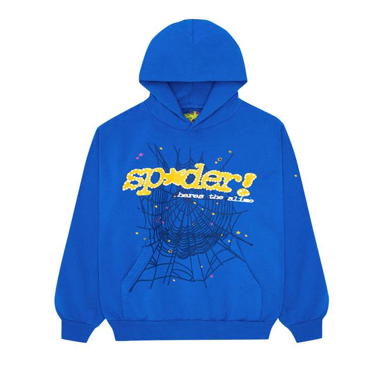 Spider Hoodie “TC” (Blue/Yellow)