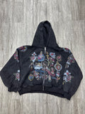 Righteous Zip Up Hoodie (Black)