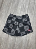Matty boy checkered shorts black nylon