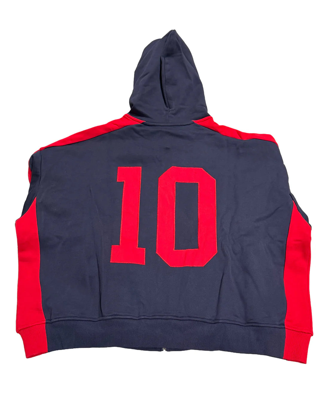 HMDD Lisbon Racing Zip Up Hoodie (Navy/Red)