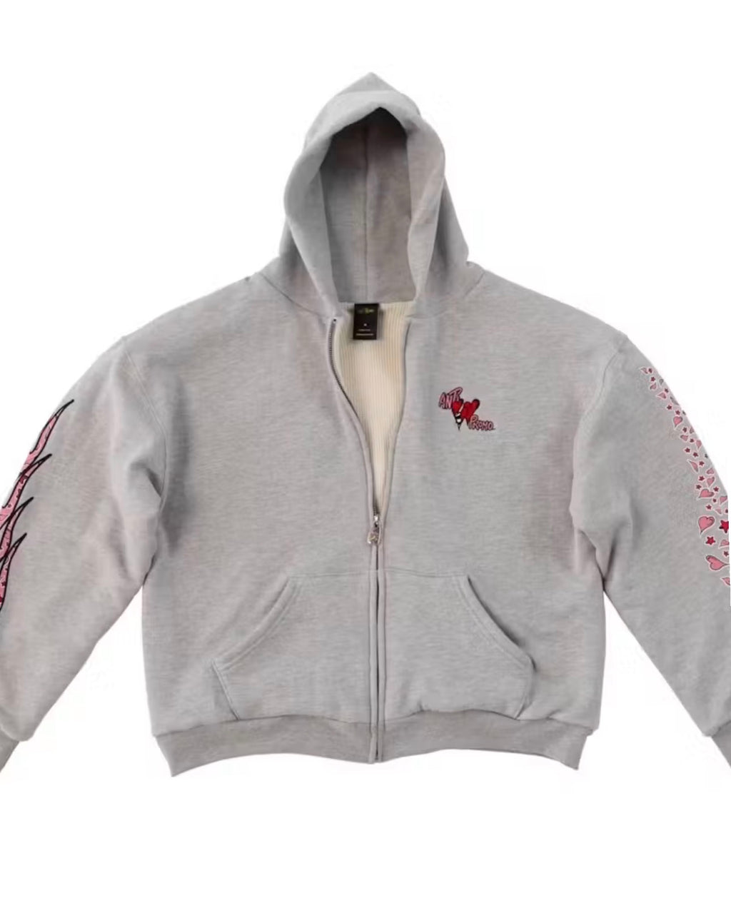 Matty Boy “Sadistic” Zip Up Hoodie Grey