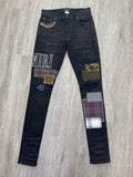 Amiri Art Logo jeans black
