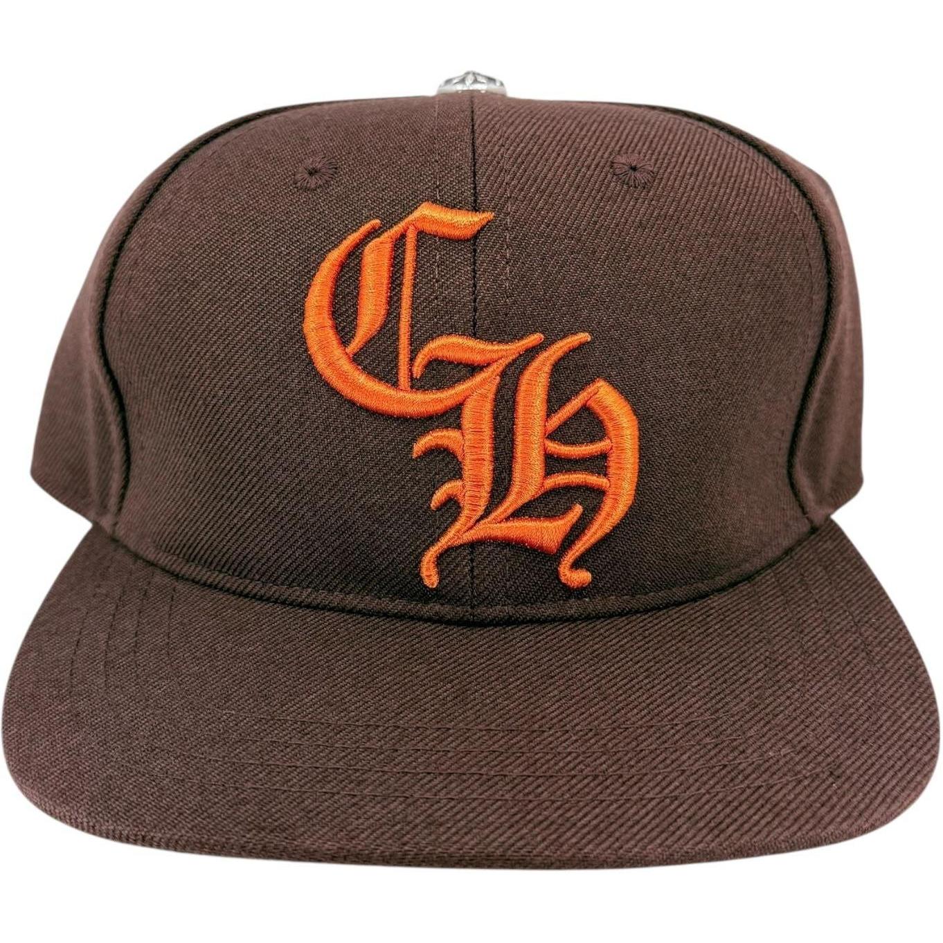 Chrome Hearts CH Baseball Hat (Brown/Orange)