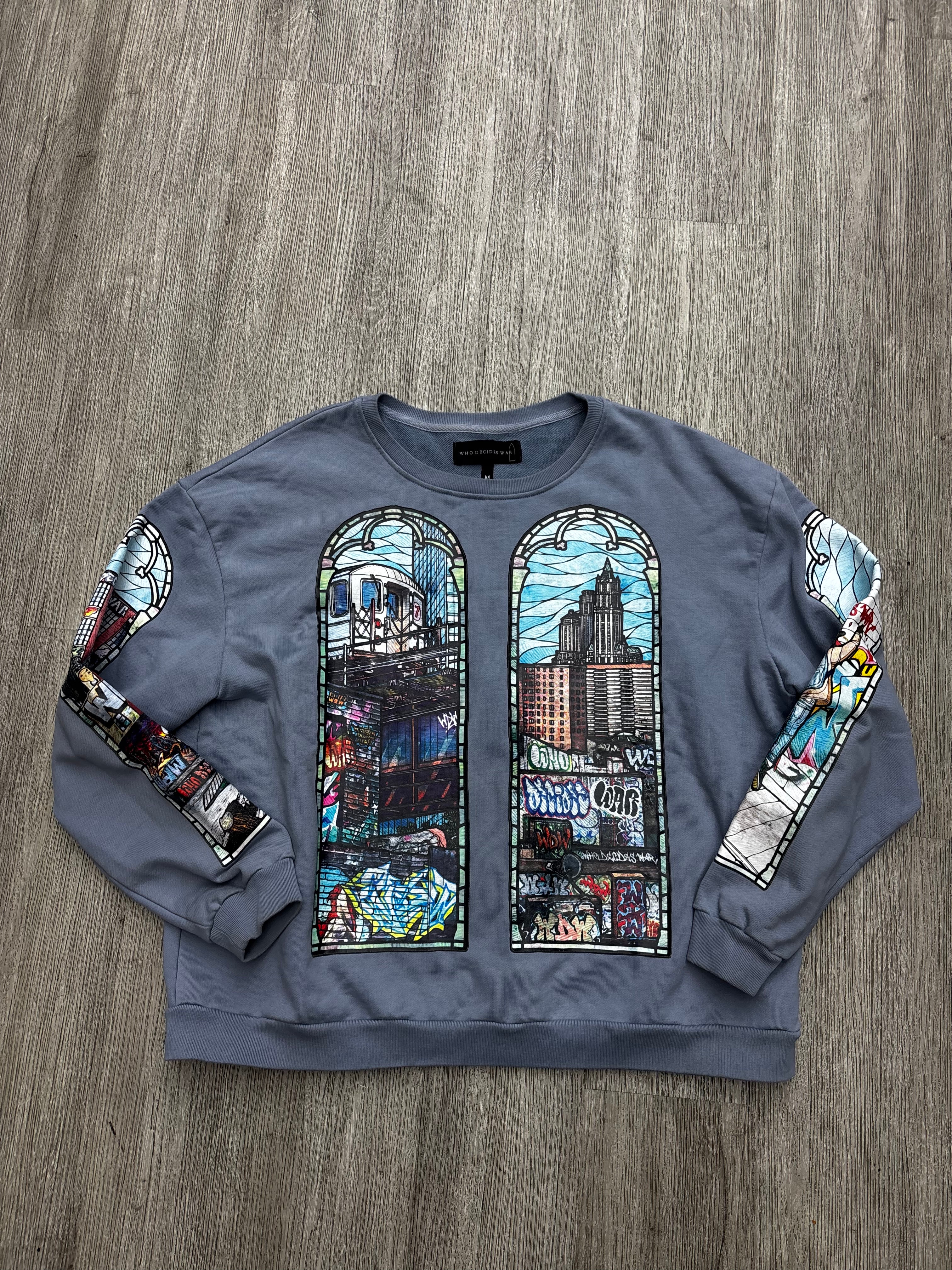 Who decides war Crewneck navy