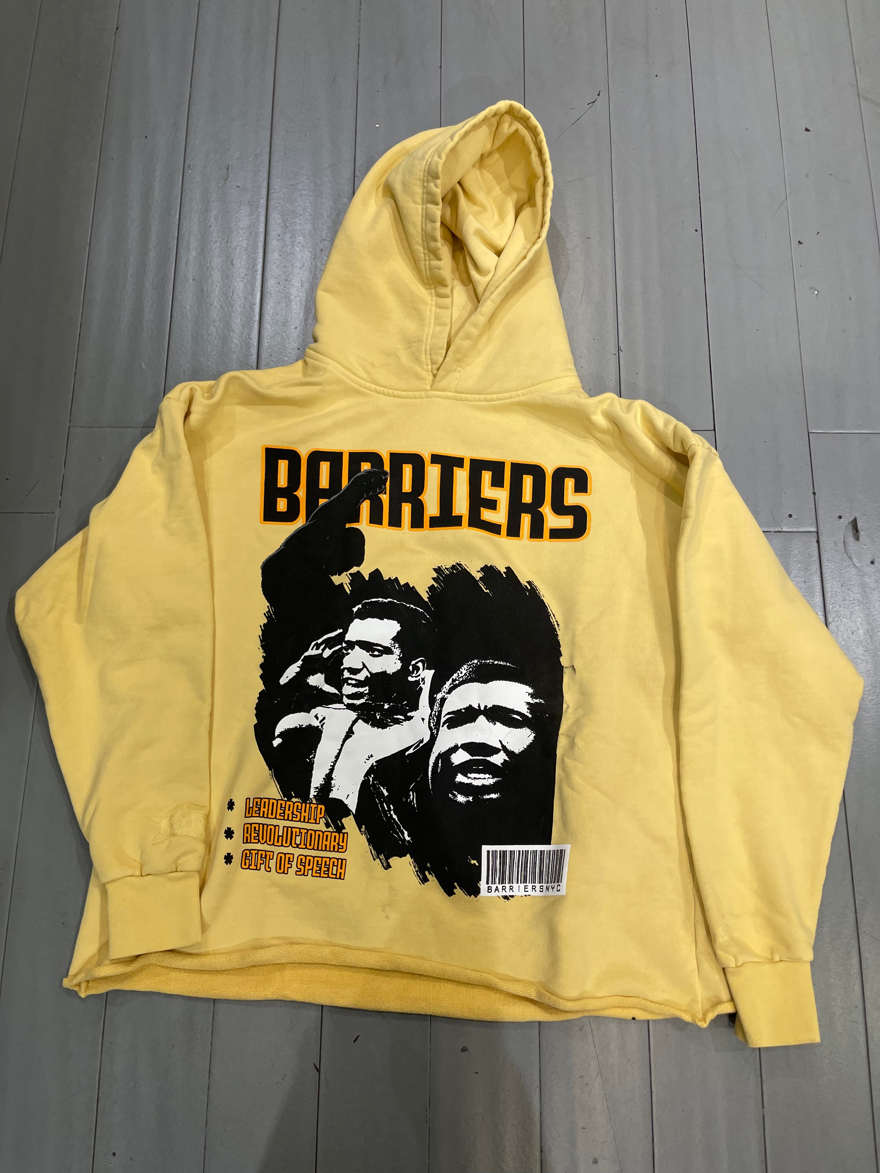 Barriers “Leadership” Hoodie (Yellow)