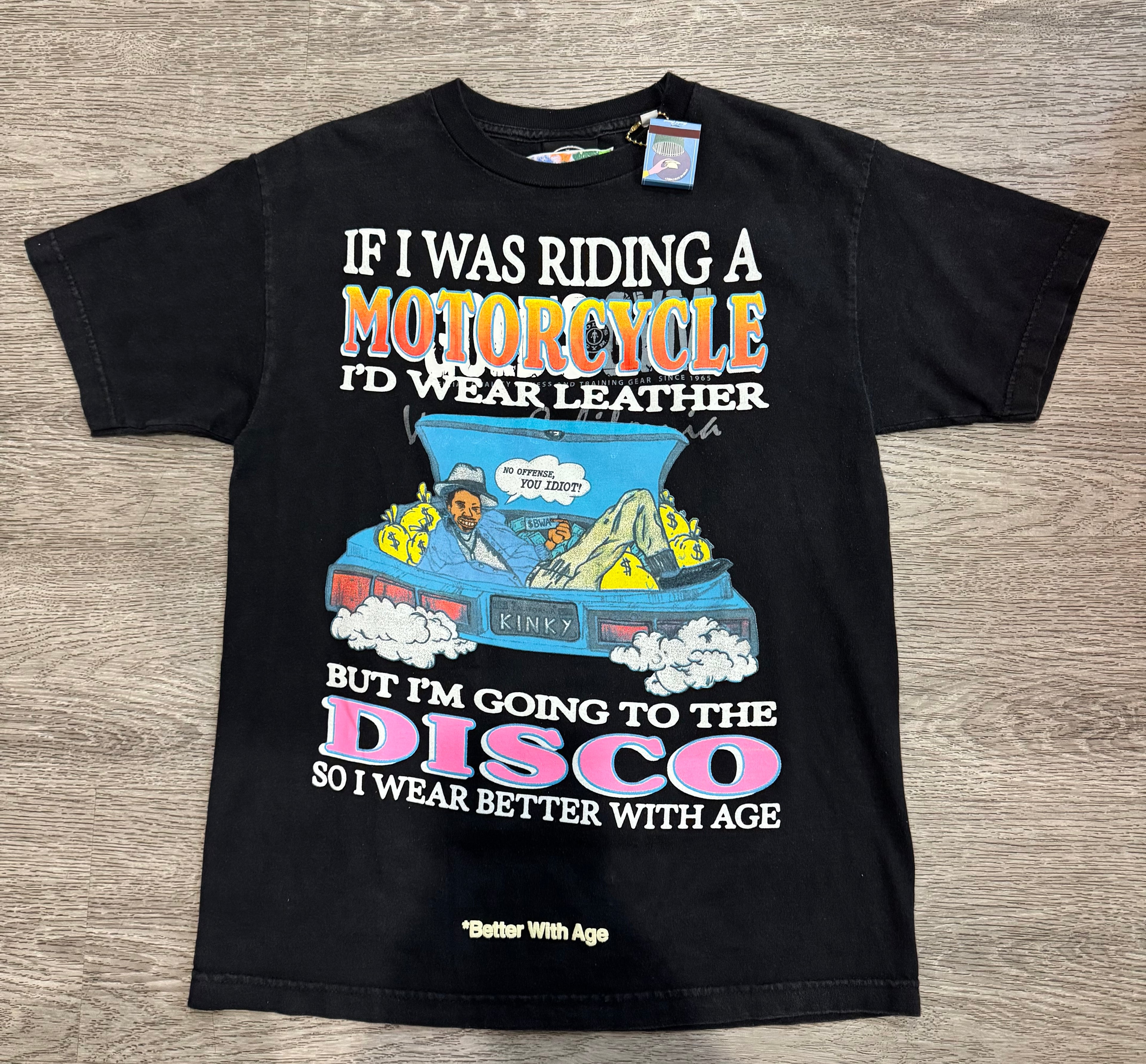 Better With Age “Motorcycle” Tee (Black)